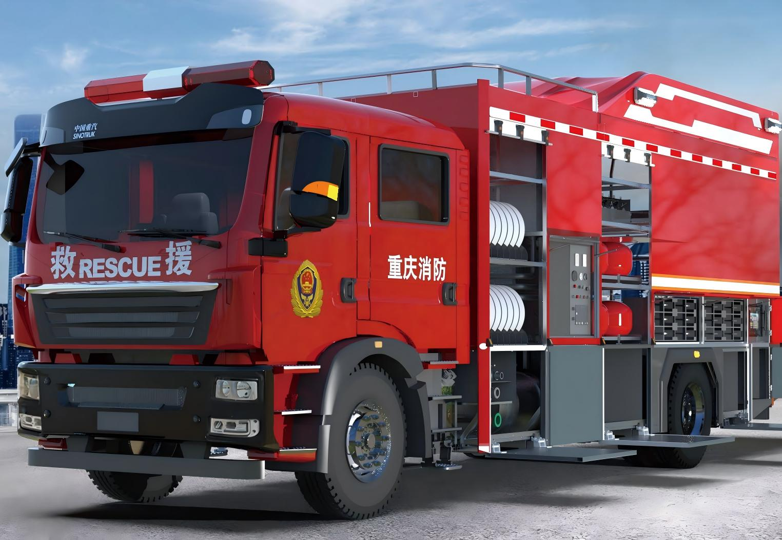 Fire-Fighting UAV Platform